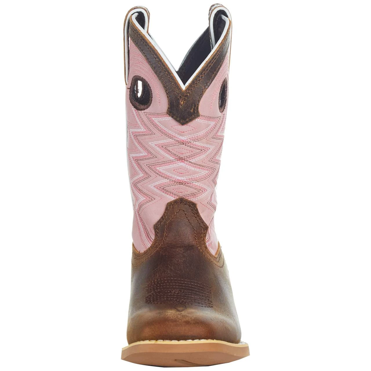 Durango Boots Youth Rebel Pro Chestnut BubbleGum Boot 4 Durango Boots Youth Rebel Pro Chestnut BubbleGum Boot - Image 2