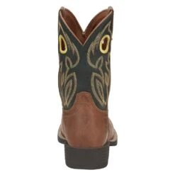 Justin Boots Youth Bowline Junior Whiskey Brown Kids Cowboy Boots 10 Justin Boots Youth Bowline Junior Whiskey Brown Kids Cowboy Boots -NRS || STANCE || Classic Shop JK7520 3