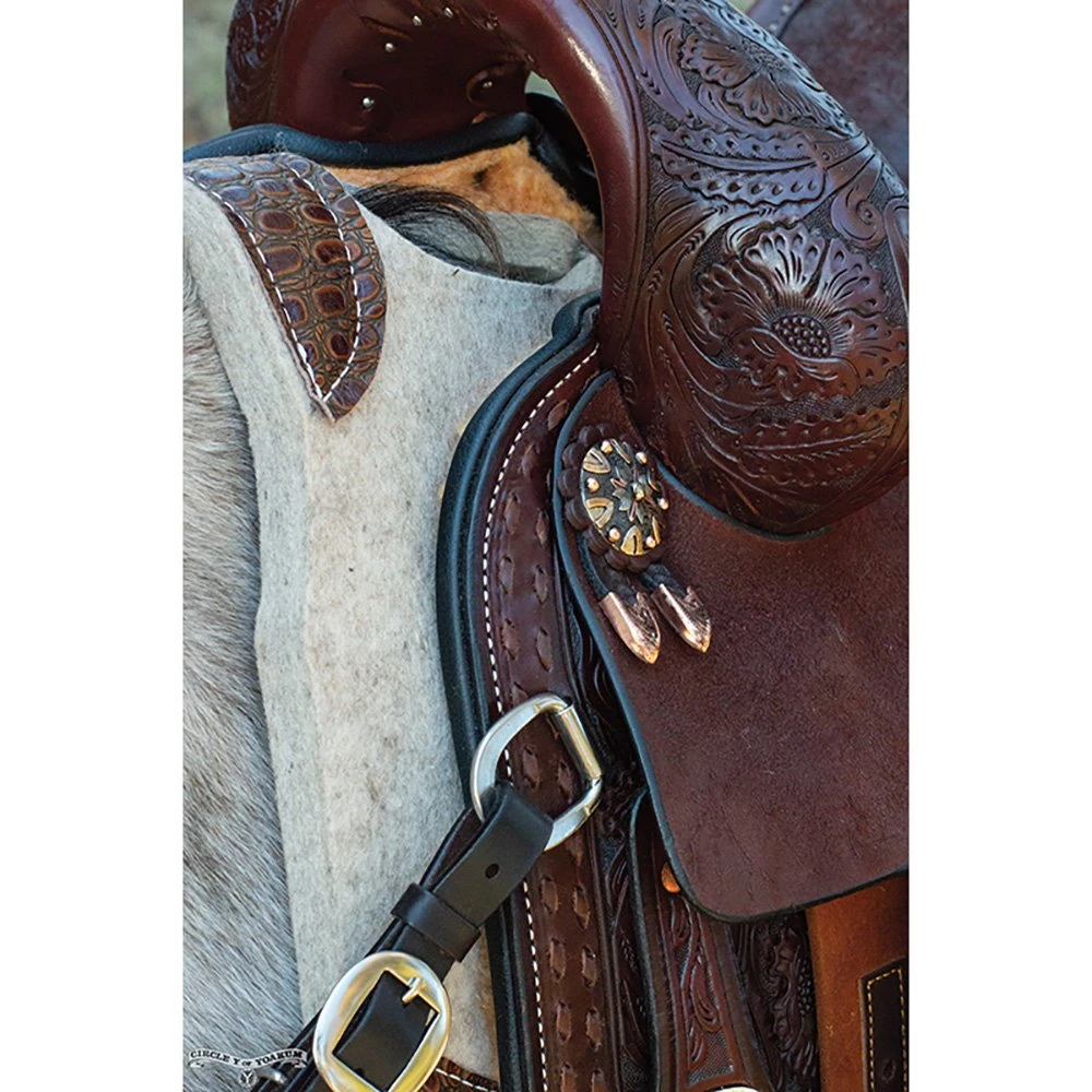 Circle Y Saddlery Martha Josey Revolution Barrel Saddle 6 Circle Y Saddlery Martha Josey Revolution Barrel Saddle - Image 4