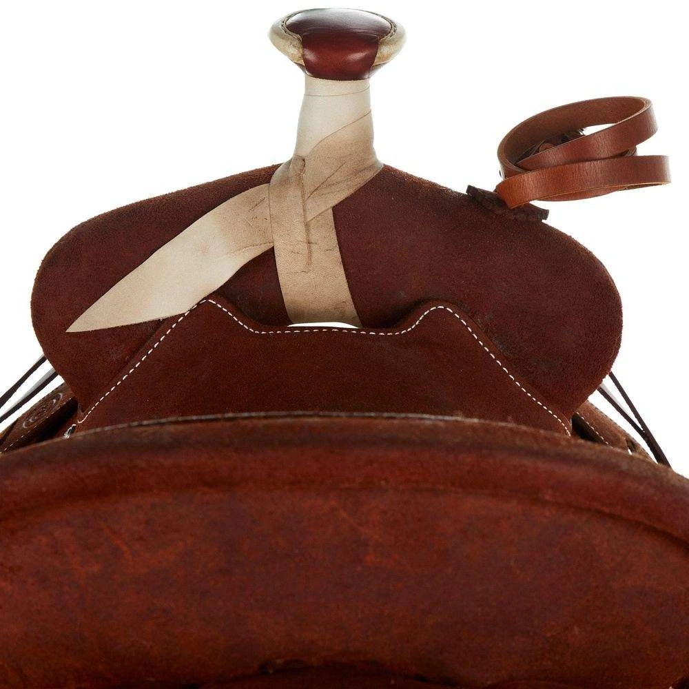 Martin Saddlery Chestnut Roughout Ranch Saddle 5 Martin Saddlery Chestnut Roughout Ranch Saddle - Image 3