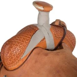 Martin Saddlery Martin Saddlery Rancher 1/2 Breed Waffle Stamped W/ San Carlos W/ Pencil Roll -NRS || STANCE || Classic Shop NRS 64NWF detail3