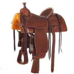 Martin Saddlery Martin Saddlery Chestnut Hard Seat Team Roper 7 Martin Saddlery Martin Saddlery Chestnut Hard Seat Team Roper -NRS || STANCE || Classic Shop NRS 6742