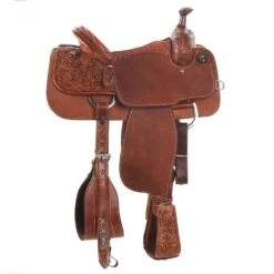 Martin Saddlery Martin Saddlery Weathered Antique Rust Suede Seat Team Roper -NRS || STANCE || Classic Shop NRS 6750 1