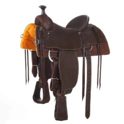 Martin Saddlery Martin Saddlery Chocolate Hard Seat Team Roper