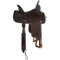 Martin Saddlery Martin Saddlery Chocolate 1/2 Breed Stingray Barrel Saddle -NRS || STANCE || Classic Shop NRS 71 7701 02