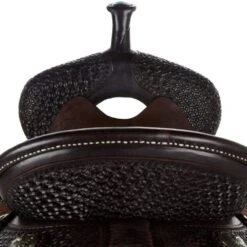 Martin Saddlery Chocolate Crown C 1/2 Breed Barrel Saddle -NRS || STANCE || Classic Shop NRS 97 7256 03