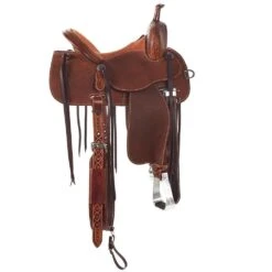 Martin Saddlery Martin Crown C Natural Weathered Antique Waffle With Rust Suede Seat -NRS || STANCE || Classic Shop NRS 97 7475 1