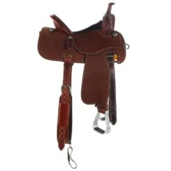 Martin Saddlery 1/8 Breed Sunflower Chestnut Crown C Barrel Saddle -NRS || STANCE || Classic Shop NRS 97 7830 02