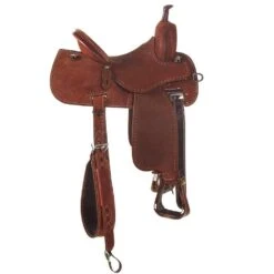 Martin Saddlery Chest Crown C With Painted Buckstitch Barrel Saddle -NRS || STANCE || Classic Shop NRS 97CROBS 1