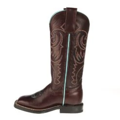 Olathe Boot Company Kid's Chocolate Horsebutt Boot -NRS || STANCE || Classic Shop OKTT2 2