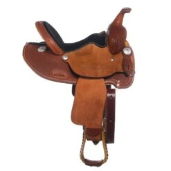 NRS Barrel Racer Youth Saddle With Padded Seat -NRS || STANCE || Classic Shop RK020 2