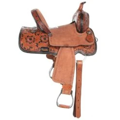 Tough 1 10in. Dublin Youth Barrel Saddle -NRS || STANCE || Classic Shop RK222 11