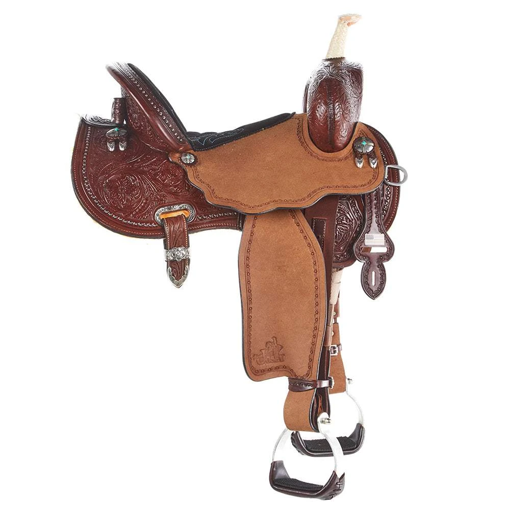 Reinsman Martha Josey Ultimate Cash 14 1/2 Inch Barrel Saddle 4 Reinsman Martha Josey Ultimate Cash 14 1/2 Inch Barrel Saddle - Image 2