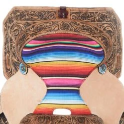 Tough 1 10` Serape Print Saddle (Side To Side) 7 Tough 1 10` Serape Print Saddle (Side To Side) -NRS || STANCE || Classic Shop SR7772 3