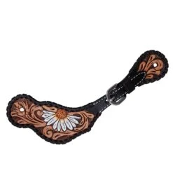 Rafter T Ranch Company Ladies Painted Daisy Spur Straps 5 Rafter T Ranch Company Ladies Painted Daisy Spur Straps -NRS || STANCE || Classic Shop SS609