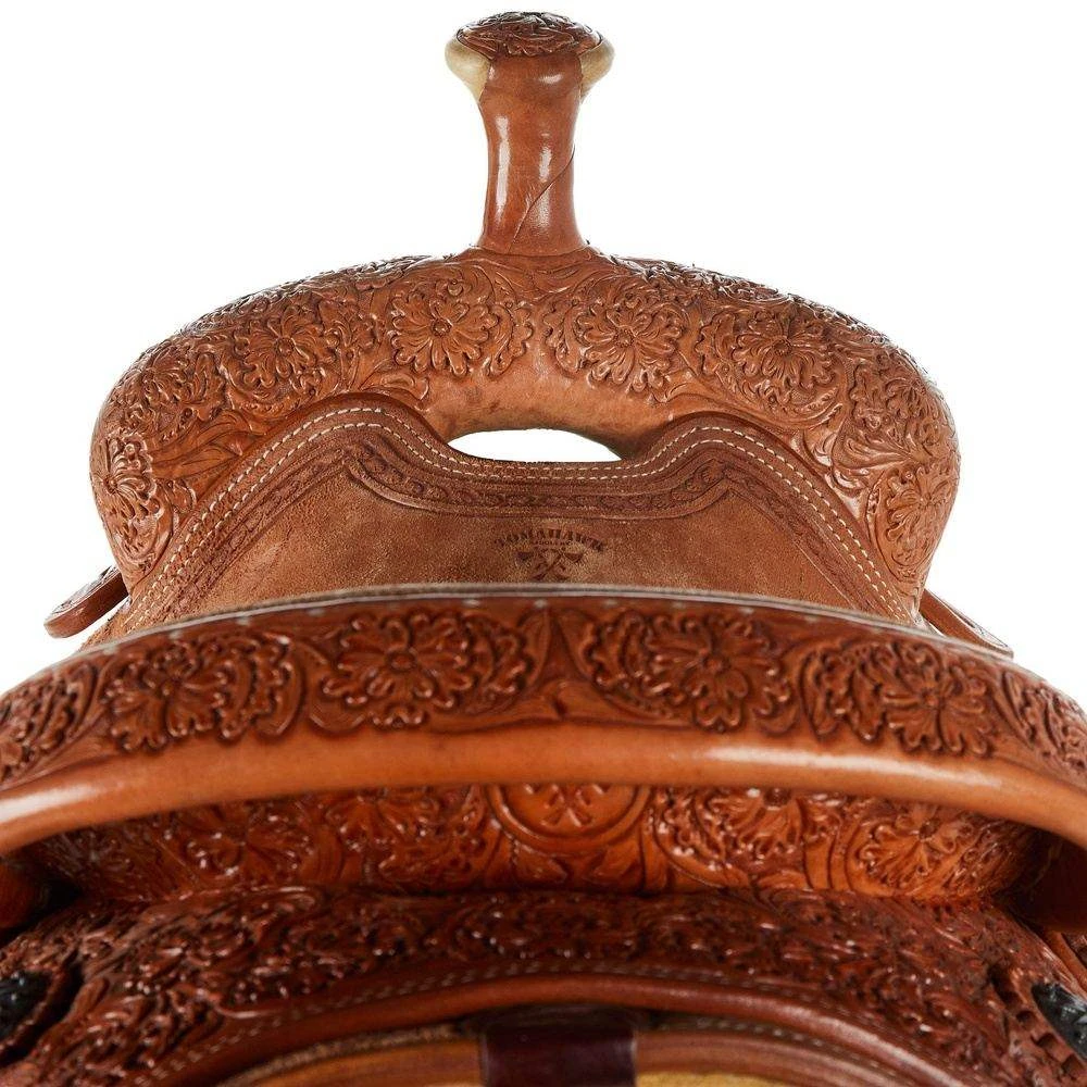 Tomahawk 1/2 Breed Floral Team Roper With Full Border 6 Tomahawk 1/2 Breed Floral Team Roper With Full Border - Image 4