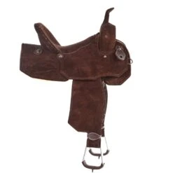 Tomahawk Chocolate Roughout 13 1/2 Inch Lightweight Barrel Saddle -NRS || STANCE || Classic Shop TH AL001135 1