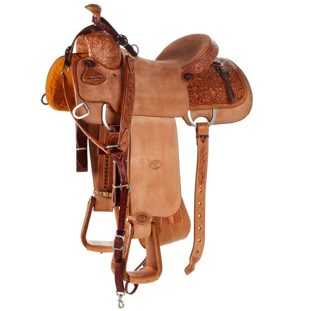 Tomahawk 1/2 Breed Floral Team Roper 4 Tomahawk 1/2 Breed Floral Team Roper - Image 2