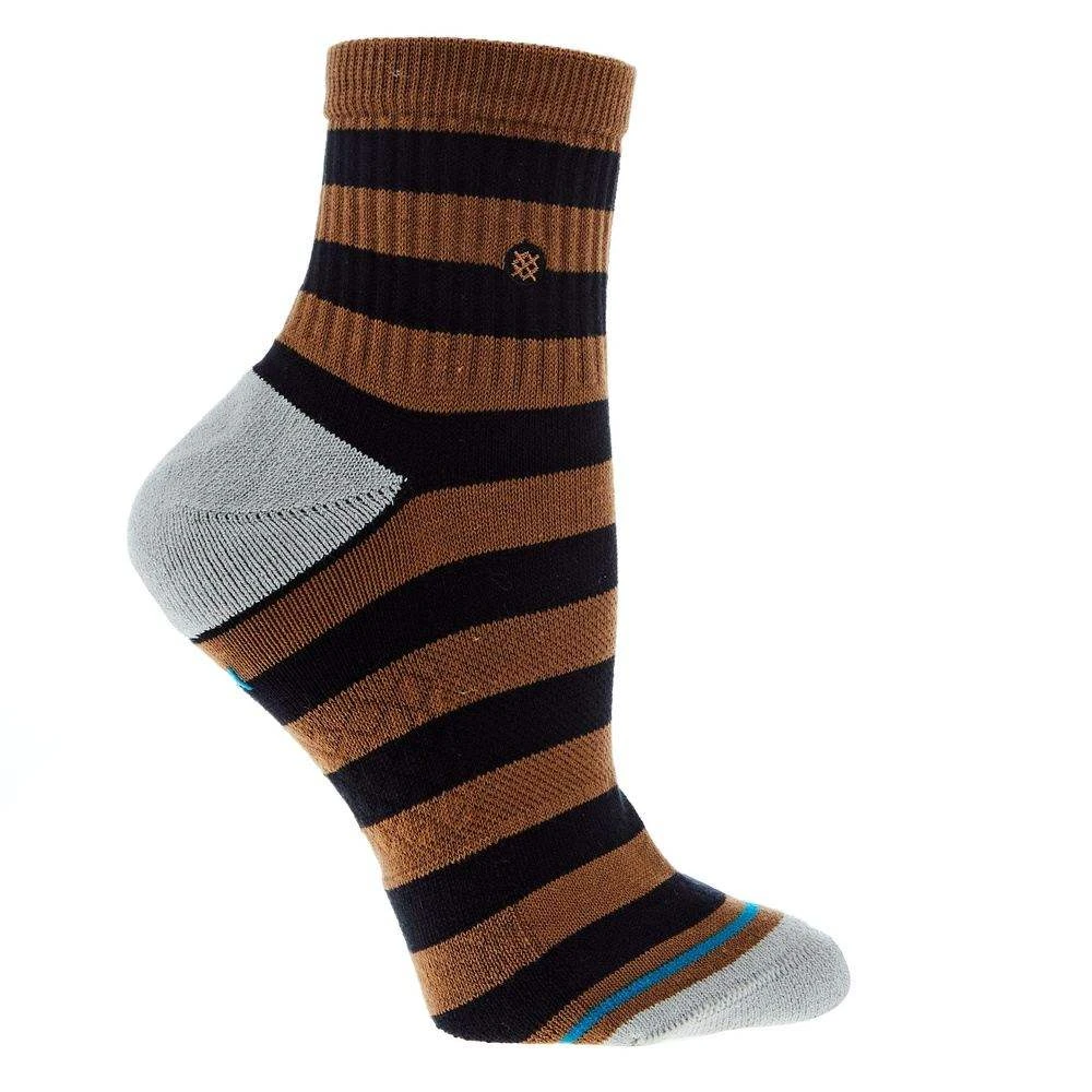 Stance Women's Anything QTR BlackBrown Socks 6 Stance Women's Anything QTR BlackBrown Socks - Image 4
