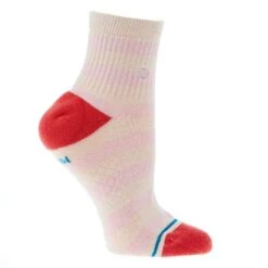 Stance Women's Anything QTR Peach Socks -NRS || STANCE || Classic Shop W356B23ANY PEA 04