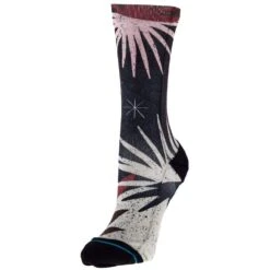 Stance Opposition White Crew Socks -NRS || STANCE || Classic Shop W555D21OPP BLK 01