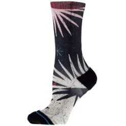 Stance Opposition White Crew Socks -NRS || STANCE || Classic Shop W555D21OPP BLK 05